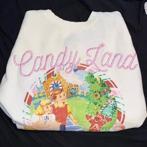 Cute candy land sweatshirt super comfortable and soft